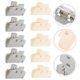 thumbnail image 1 of unbranded 10Ud Clips Para Bolsas De Snack Beige Para Y Mantener Frescura En Hogar, 1 of 7