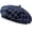 Navy, variant on VLOOCKLW Ladies Retro Plaid Wool Beret Hat British Vintage Style Painter Artist Beret Cap Warm Fashion Winter Belle Hat for Women
