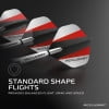 thumbnail image 4 of Accudart Steel Tip Dart Set 1.0 - Nickel Plated Steel Barrel - Polycarbonate Shafts - Standard Shape Flights - 16 grams, 4 of 5