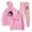 Pink, variant on This Is How Tomorrow Moves Hoodie Jogger Pant 2 Piece Set Unisex Sweatshirt Sweatpant Suit