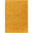 thumbnail image 2 of Livabliss Deluxe Shag Solid Area Rug, Mustard ,6'7" x 9', 2 of 3