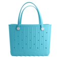 thumbnail image 1 of Bolsa de Playa CXY Mediana de Goma para Mujer EVA Lavable (Azul Claro), 1 of 9