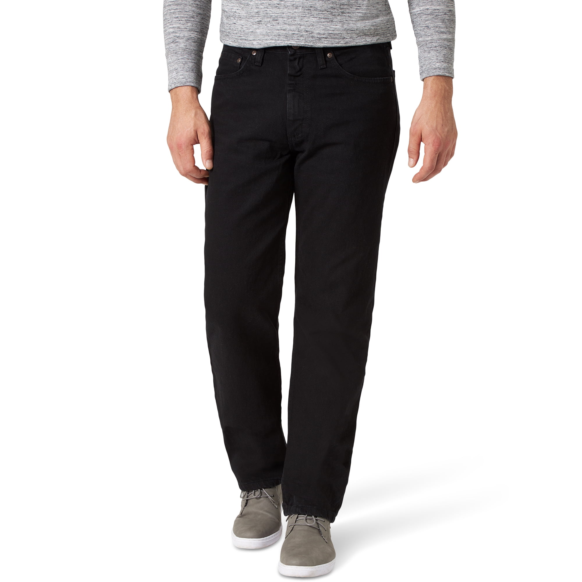 Wrangler Men's and Big Men's Relaxed Fit Cotton Jeans