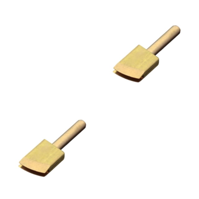 Eigraketly Máquina de sellado portátil con punta de para soldar de latón eléctrico, herramientas de marca tipo 7 Tipo 7 2piezas