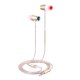 thumbnail image 2 of Auriculares Con Cable De 1.2 M Auriculares Con Auriculares De 3.5 Mm Auriculares Auriculares De Alta Para Teléfonos Inteligentes MP Oro Sunnimix Auricular con cable, 2 of 8