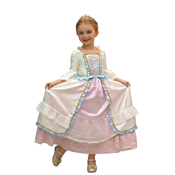 Princess Dress, Halloween Costume for Children, Girls' Size S (6/6x), by Way to Celebrate