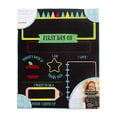 thumbnail image 3 of Pearhead First and Last Day of School Reversible Chalkboard, Reusable Photo Sharing Prop with Included Chalk, 3 of 3