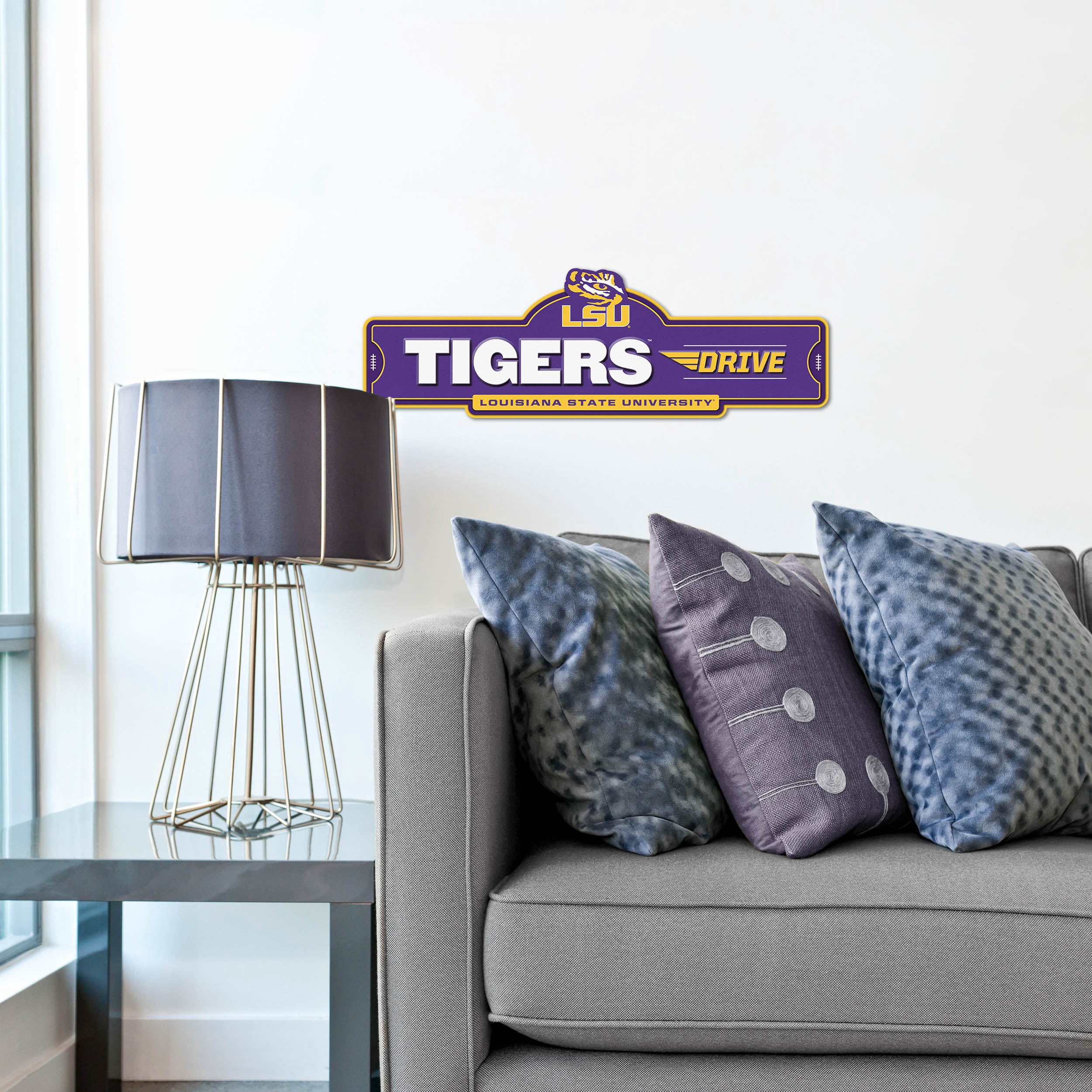 YouTheFan NCAA Lsu Tigers Street Sign