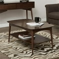 thumbnail image 2 of Copenhagen Console Table in Walnut Brown Finish, 2 of 4