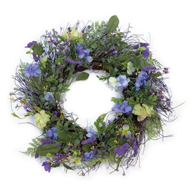 Boston International WDC18255 Couronne de Majesté Violette de 24 Po