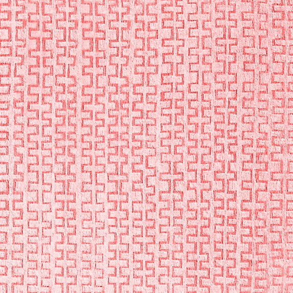Ahgly Company Indoor Square Solid Red Modern Area Rugs, 4' Square
