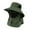 Army Green, variant on Wide Brim Sun Hat for Men Women Quick Dry UPF 50+ Fishing Hat with Face Guard And Neck Flap for Outdoor Hiking Travel Beach