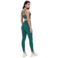 thumbnail image 2 of Pantalones de yoga para mujer, cintura alta, ajustados, para abdominales, caderas, pilates, fitness, pantalones deportivos, 2 of 2