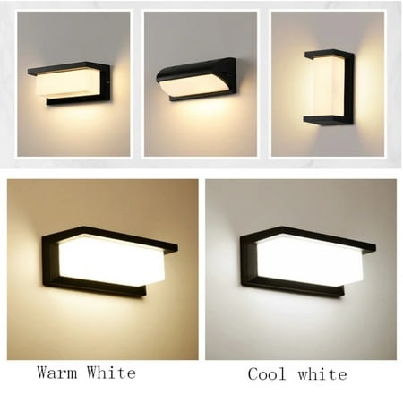 

CHNGYCX Waterproof Outdoor LED Wall Lamp Ideal for Porch Balcony Corridor and Courtyard IP65 Rated Landscape Lighting Fixture
