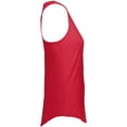 thumbnail image 3 of Augusta M Girls Lux Tri-Blend Tank Red Heather 3079, 3 of 3