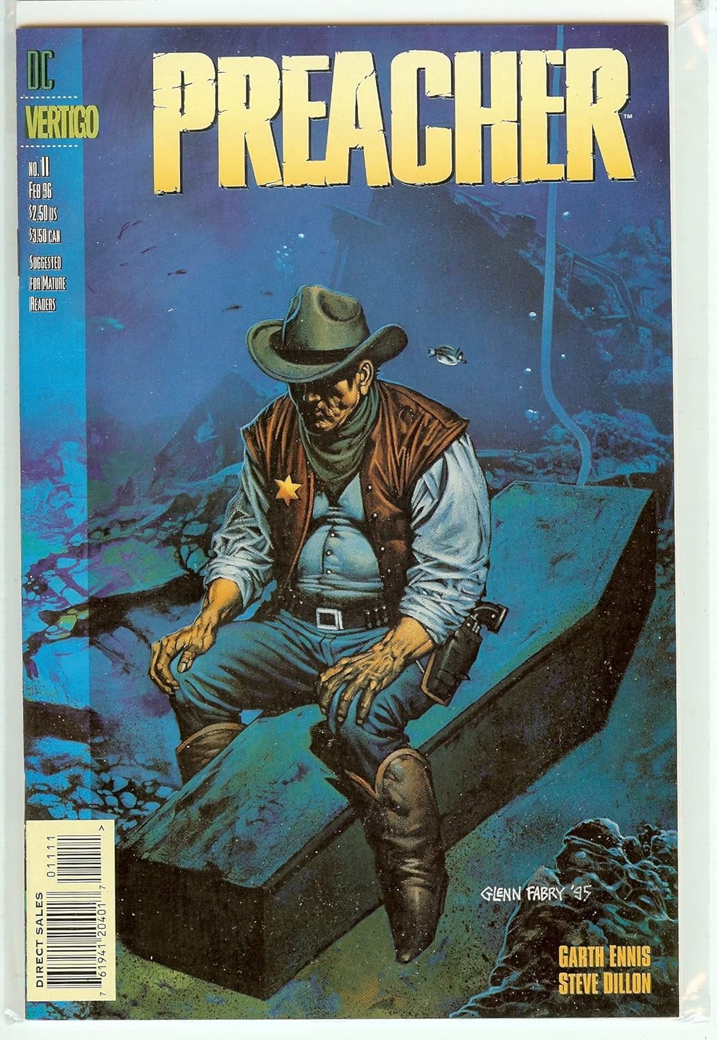 Preacher Garth Ennis NM #11