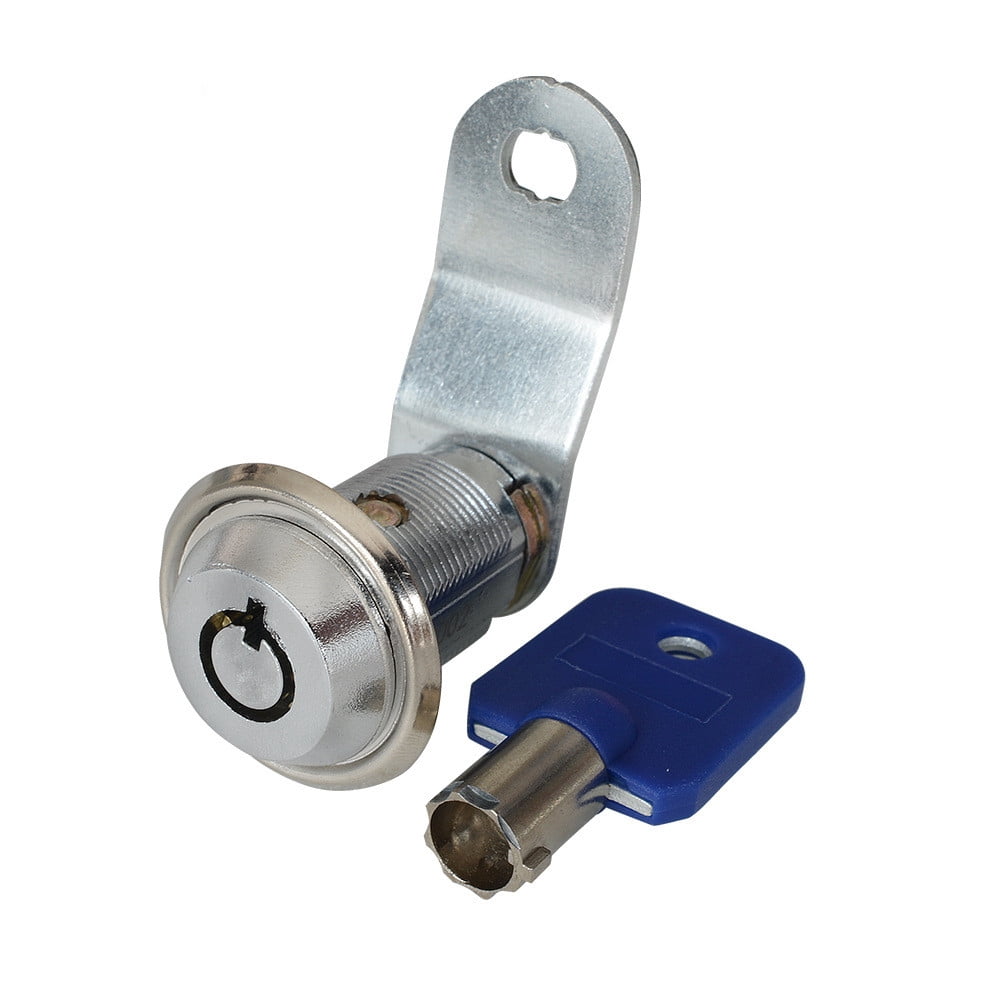 5* Cam Lock 27mm For Pinball Machine Arcade Cabinet Door Cupboard Lock Gaming Device Parts Accessories
