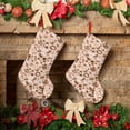 thumbnail image 6 of Salouo coffee tea pots Print Christmas Decorations Stockings 1 Pack 18'' Xmas Stockings Holiday Stocking Personalized Farmhouse Decor for Home Family Party Tree, 6 of 7