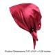 thumbnail image 4 of Sonducket Bonnet Bow Hat Headwear Head Scarf Sleeping Cap Hair Wraps para mujeres que duermen Sombreros Vino rojo, 4 of 4