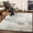 Light Slate, Charcoal, Beige / Hulme, variant on Hauteloom Marble Swirl Collection Living Room Bedroom Dining Room Area Rug - Modern Abstract Contemporary Carpet - Neutral Distressed Bohemian - Grey, Blue, Yellow - 2' x 3'