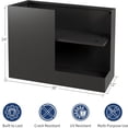 thumbnail image 7 of Metal Tall Planter Box 30"Lx12"Wx24"H Adjustable Shelf & Drainage Holes - Steel Indoor/Outdoor, 7 of 7
