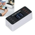 thumbnail image 1 of 30W PD Fast Charging 8 Port USB Desktop  Organizer with LCD Display, for  Pro Air, Galaxy, Portable Multi Port USB Hub, 1 of 7