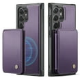 thumbnail image 2 of Dteck Wallet Case for Samsung Galaxy S22 Ultra,Luxury Leather Detachable Credit Card Holder Slot Magnetic Pocket Case RFID Blocking Shockproof Kickstandv Cover for Galaxy S22 Ultra,Purple, 2 of 10