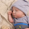 Reborn Baby Dolls 12" Realistic Newborn Baby Doll Sleeping Boy Full