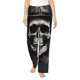 thumbnail image 1 of Fotbe Black White Hat Skull Pantalones de Pijama para Mujer, Pantalones de Dormir, Pantalones Pj con Cordón y Bolsillos-Medium, 1 of 6