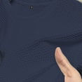 thumbnail image 5 of Dresfit Breeze Shirts Men Short Sleeve Elastic Waist T Shirts Summer 2026 Cooling Crew Neck Gym Basic Shirts Quick Dry Big and Tall Solid Shirt 3XL, 5 of 7