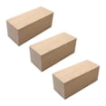 thumbnail image 2 of Bloques de tallado de madera de tilo natural sin terminar para manualidades creativas y carpintería 4 cm x 4 cm x 10 cm, 2 of 7