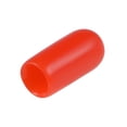 thumbnail image 1 of Unique Bargains 5mm ID Red Screw Thread Protectors Vinyl End Caps 20 Pack, 1 of 1