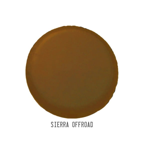 Sierra Offroad Tire Cover, Universal Fit 36"-37", Sailcloth Vinyl, Spice