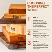 John Boos Prestige Reversible Wood Cutting Board, 22 x 16 x 1 1/4, Maple