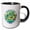 Black/White, variant on 3drose, Rio De Janeiro, the Federative Republic of Brazil, Travel Art Gift, 11oz Magic Transforming Mug
