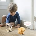 thumbnail image 5 of STPToys Walking Barking Toy Dog,Plush Puppy Electronic Interactive Toys Realistic Stuffed Animal Companion Cuddly Toys Birthday Gift - Gray, 5 of 7