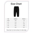 thumbnail image 2 of 3T Toddler Baby Boys Clothes Baby Boys Pants Elastic Waistband 3-4T Toddler Boys Black Pants, 2 of 6