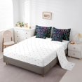 thumbnail image 3 of YST Neon Ghost 7-Piece Comforter Set, Horror Theme Bedding, Gradient Spooky Animal Bed in a Bag, Queen, 3 of 4