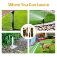 KolSol F02 Underground Cable Locator, Wire Tracer with Earphone, Cable Tester for Dog Fence