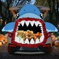 thumbnail image 7 of Joyfy Halloween Trunk or Treat Car Decoration Kits, Car Stickers Shark Decor Outdoor Indoor Haunted House for SUV Garage Door Entryway Archway Party Supplies, 7 of 7
