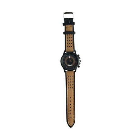 amousa Watch Luxury Fashion Silica Gel Leather Mens Glass Quartz Analog Date Watches