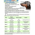 thumbnail image 3 of Dog Muzzle, Silicone Basket Muzzle For Small Medium Large Dogs, Soft Cage Muzzle Prevent Biting Chewing, Allow Drinking Panting, Xi, 3 of 5