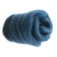 thumbnail image 4 of 1x 10g Soft And Wool Corriedale felting Roving Dyed Wet Felting Fiber Grayish Blue, 4 of 10