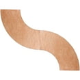 thumbnail image 3 of Flash Furniture Ginny 7.25 ft. x 2.5 ft. Serpentine Wood Folding Banquet Table, 3 of 6