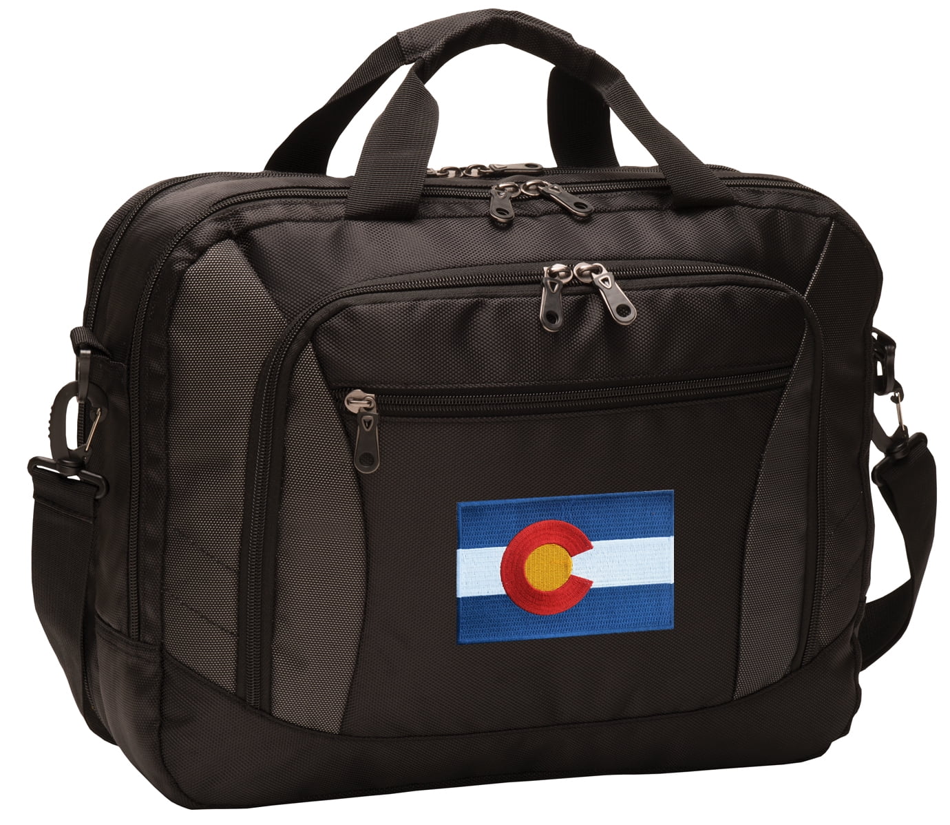 DELUXE Colorado Flag Laptop Bag Colorado Messenger Bags