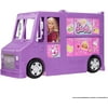 Barbie Fresh 'n Fun Food Truck Playset with Blonde Doll & 30+ Accessories. Lift Side for Kitchen