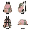 thumbnail image 4 of FORMRS Mini Backpack Purse for Women Travel Daypack Casual Shoulder Bag, Brown Gingerbread House, 4 of 7