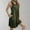 a_Army Green, variant on HaoXianJian Women's Pajamas Sleepshirts Short Sleeve Nightshirt Soft Nightgown Crew-Neck Sleepwear Plus Size XL-3XL Sleepdress Loose Comfy Sleepshirt Loungewear with Pocket