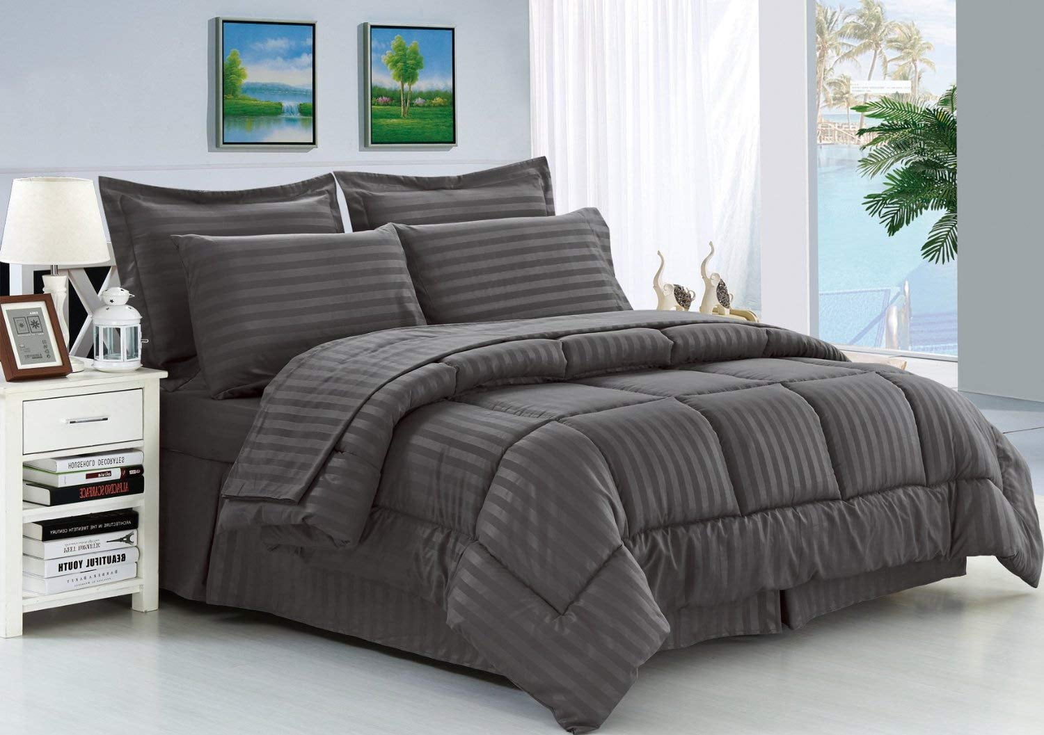 Elegant Comfort 1500 Thread Count Comforter Sets King