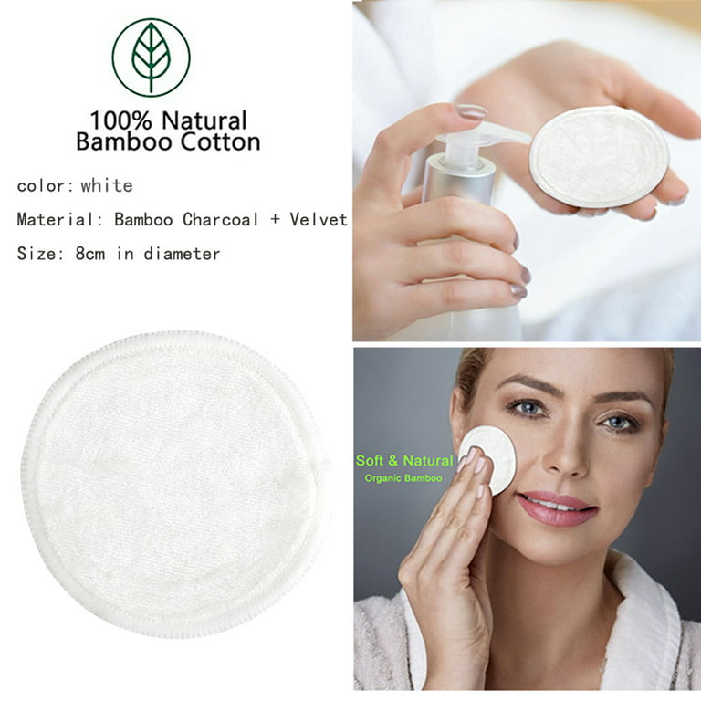 Clean Circle - Reusable Bamboo Charcoal Makeup Remover Pads